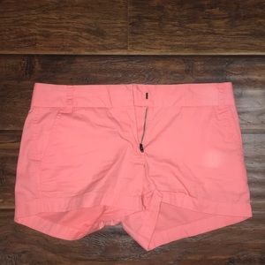 J. Crew Coral color shorts